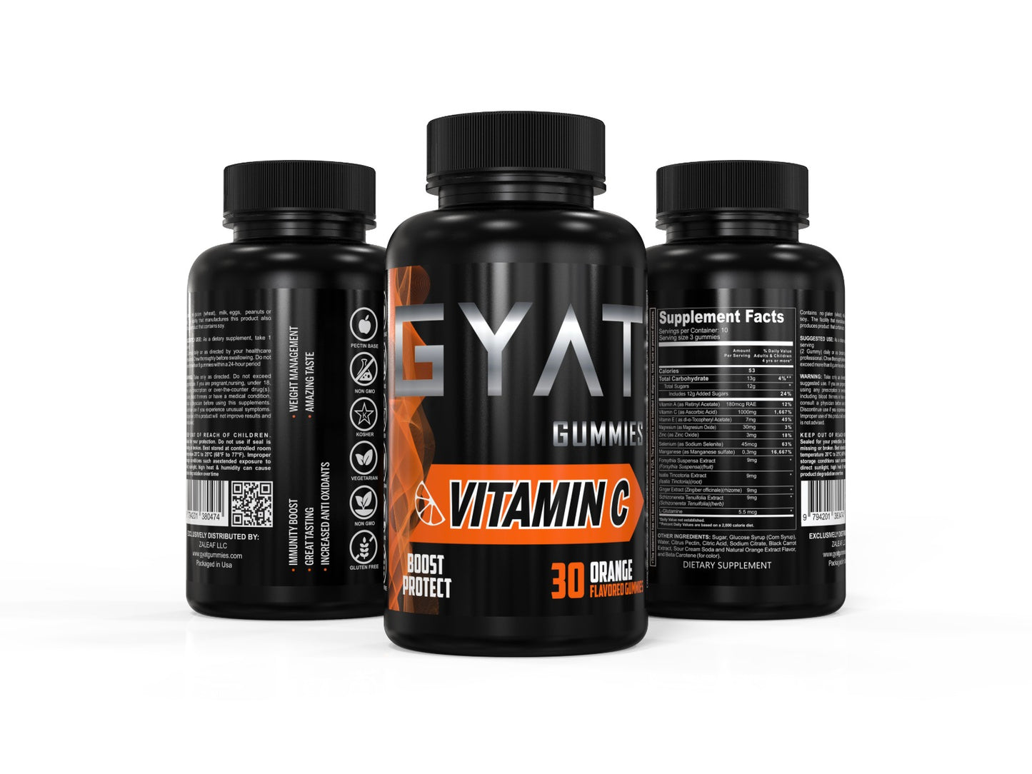 Vitamin C Booster Orange Flavored - GYAT